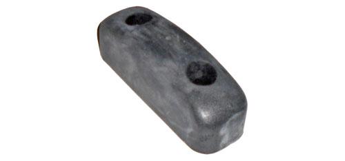 Gummibuffer  40x45x125mm.-Baklem hestehenger/Sperrevogn