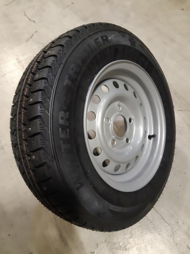 Hjul 185/70R13C ,M+S, 3PMSF,Pigg,  LI104, 5x112, ET30