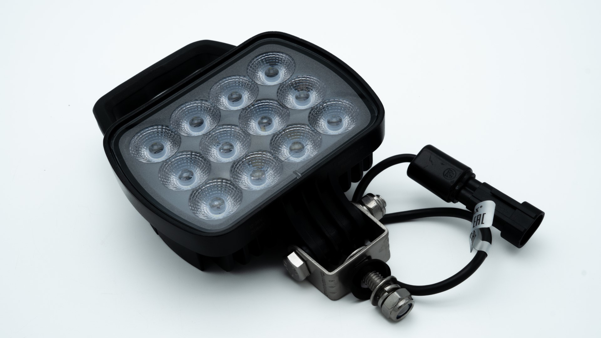 Arbeidslampe LED u/brakett 12/24V-Ermax